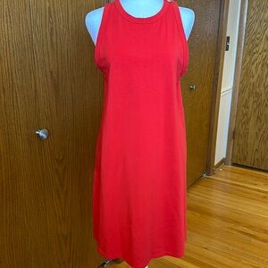 A New Day size medium red t-shirt dress.